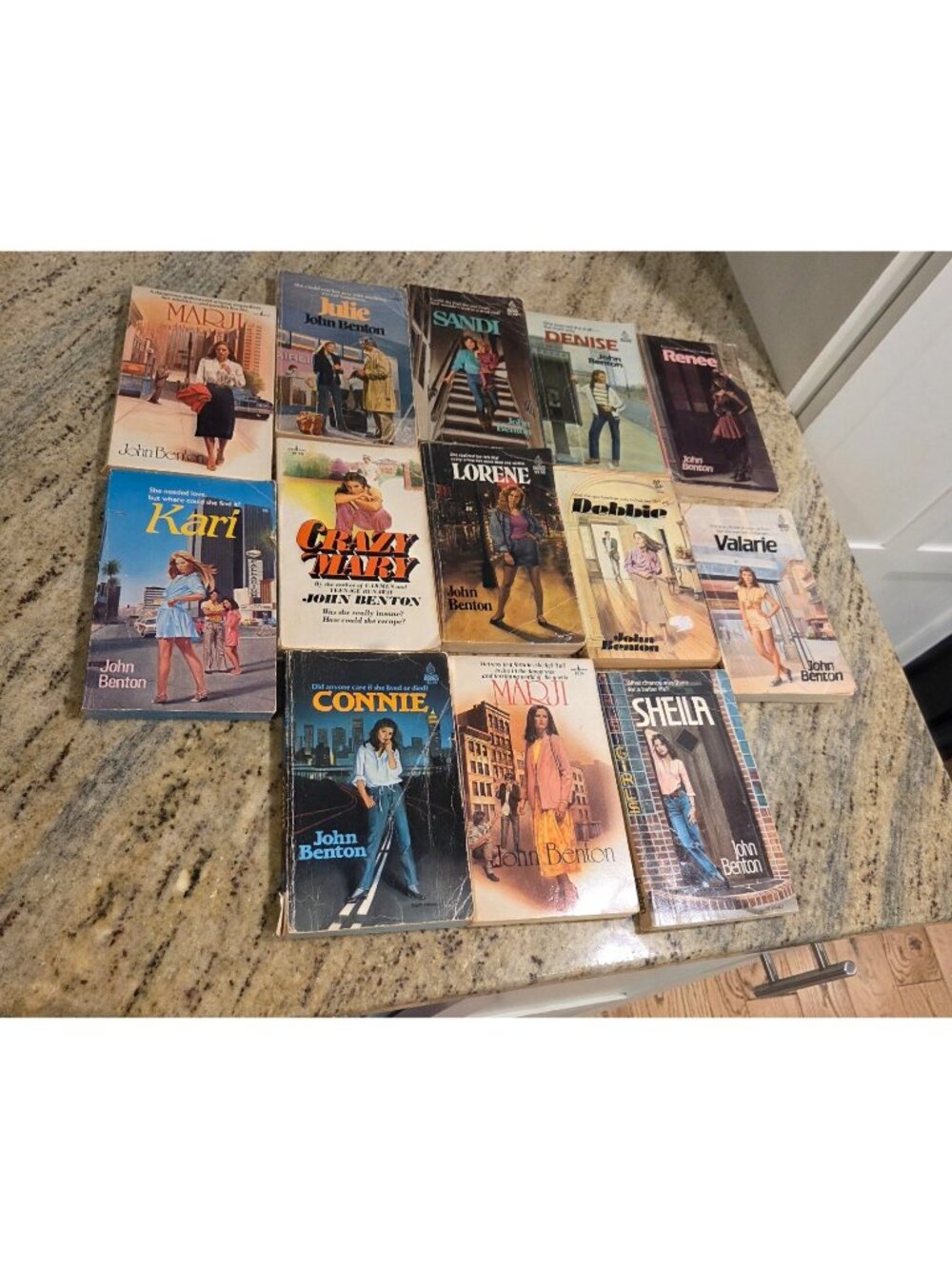 Lot of 13 Paperback books Vintage by John Benton, Christian PB
